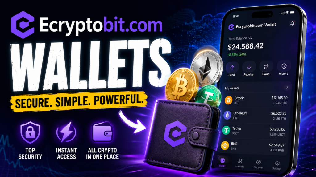 Ecryptobit.com Wallets